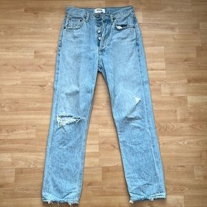 Agolde Riley Jeans in Shatter Size 24